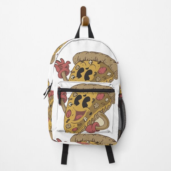 Item preview, Retro Pizza Slice Mascot designed and sold by The Qash.