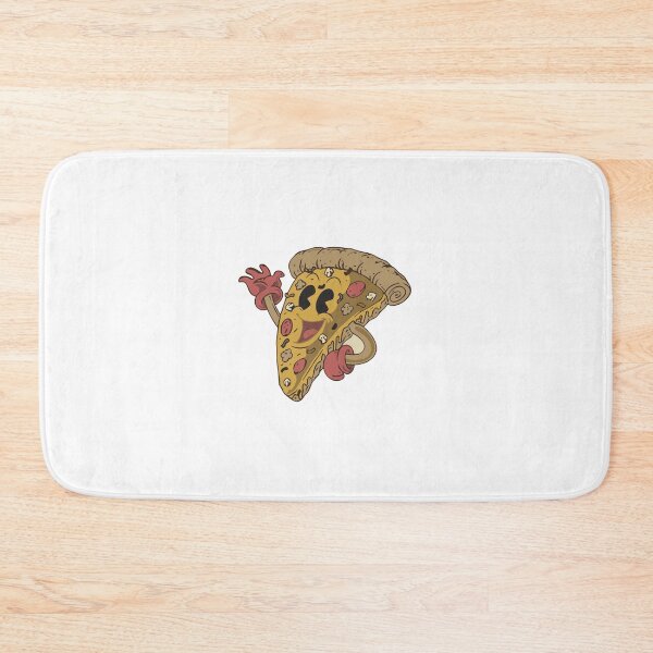 Item preview, Retro Pizza Slice Mascot designed and sold by The  Qash.
