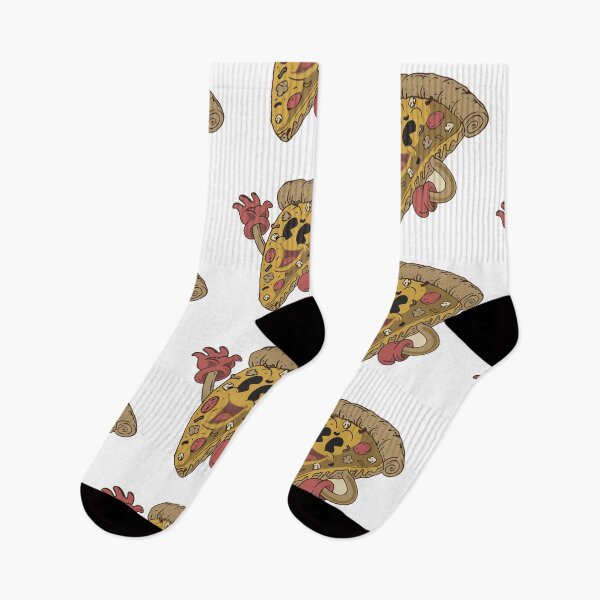 Item preview, Retro Pizza Slice Mascot designed and sold by The  Qash.
