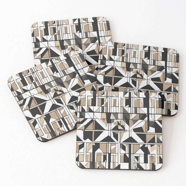 Item preview, Serenity Stitched: Geometrically-Inspired for Tranquil Spaces designed and sold by VivaFy.