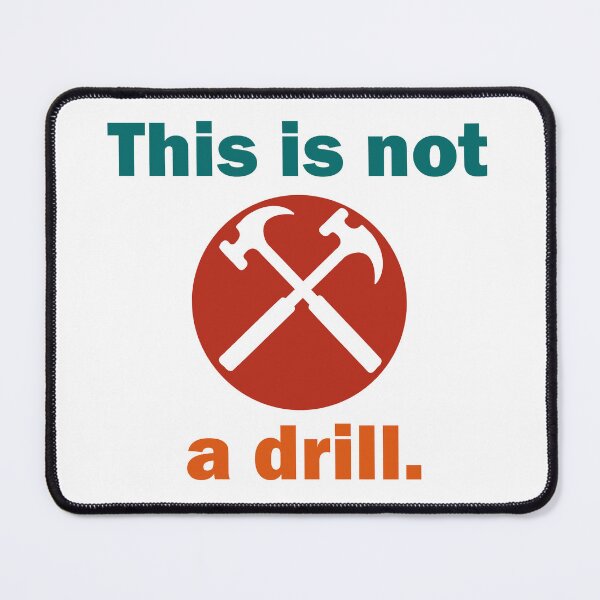 Item preview, This Is Not a Drill -Hammer designed and sold by Rami Khalifah.