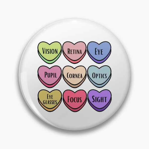 Item preview, Valentine's Day Candy Optician Optical Vision Therapist  designed and sold by Comfy Creations.