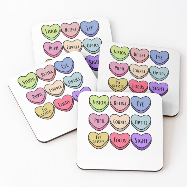 Item preview, Valentine's Day Candy Optician Optical Vision Therapist  designed and sold by Comfy Creations.