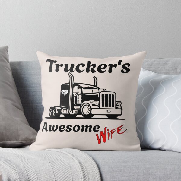 Item preview, Trucker's Awesome Wife - Queen of the Road designed and sold by DrewonDesigns.