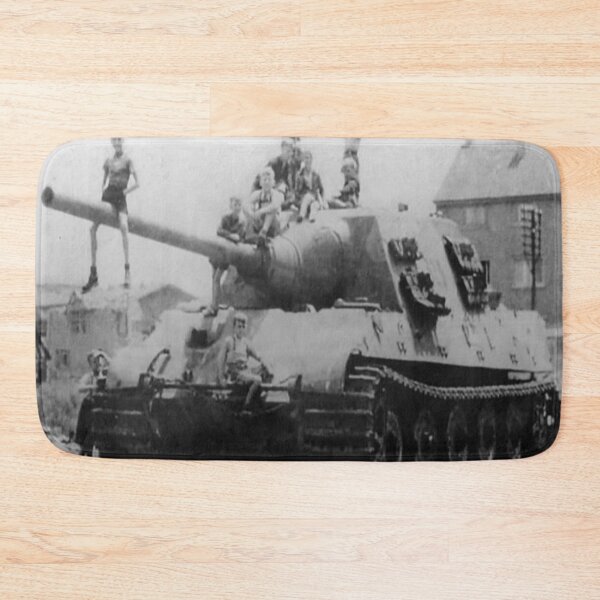 Item preview, WW2 - Germany - Panzerjäger Tiger Ausf. B - JagdTiger - Black and White - Photographic Print designed and sold by TheHappyK.