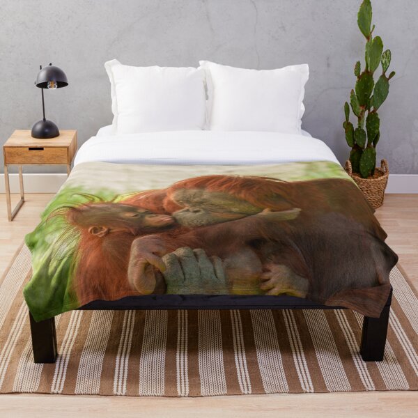 Item preview, Orangutan Mother Tender Moments designed and sold by rawshutterbug.