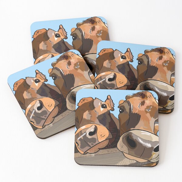 Item preview, Two dairy cows at the fence designed and sold by SavagexCreation.