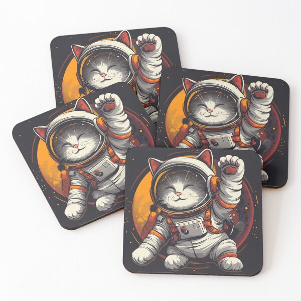 Item preview, Astronaut Cat designed and sold by scootyshop.