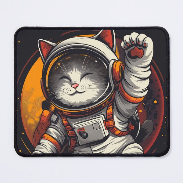 Item preview, Astronaut Cat designed and sold by scootyshop.