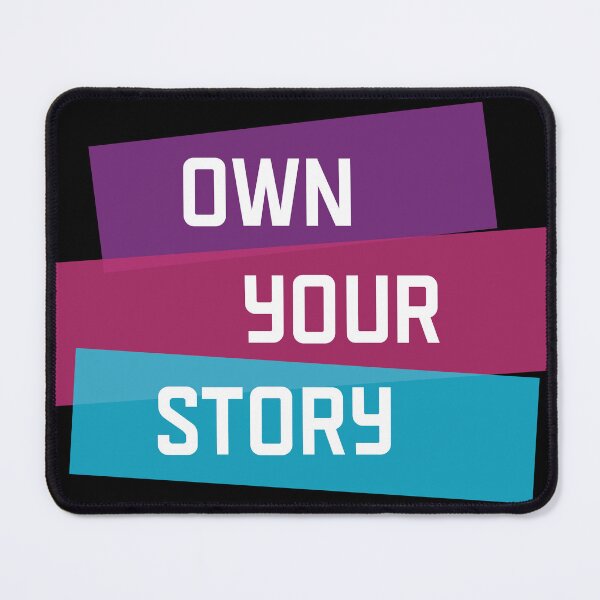 Item preview, Own Your Story | Purple Pink Blue | Black designed and sold by Wintre2.