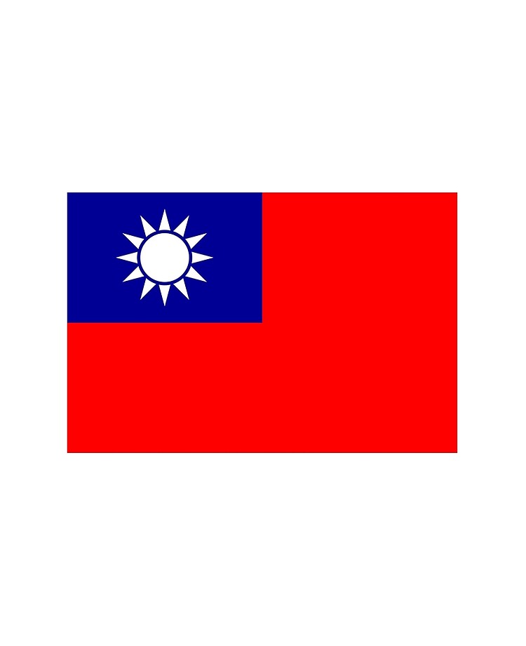 Roc Taiwan Taiwanesische Flagge ä¸­åŽæ°'å›½ å›½æ—— ä¸­è¯æ°'åœ‹ åœ‹æ—— é'å¤© ç™½æ—¥ æ»¿åœ° ç´… Ipad Hulle Skin Von Martstore Redbubble