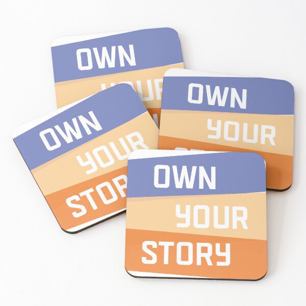 Item preview, Own Your Story | Purple Yellow Orange | White designed and sold by Wintre2.