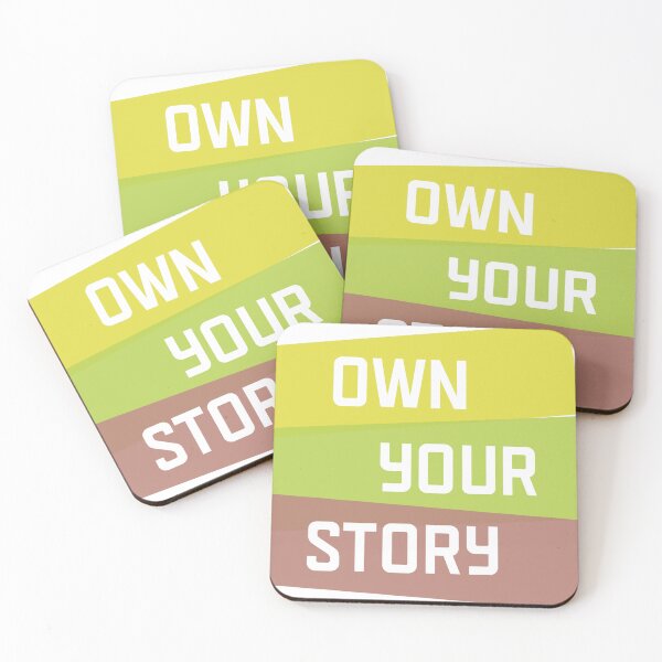 Item preview, Own Your Story | Yellow Green | White designed and sold by Wintre2.
