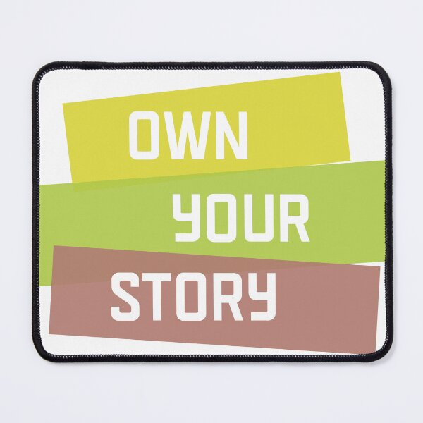 Item preview, Own Your Story | Yellow Green | White designed and sold by Wintre2.