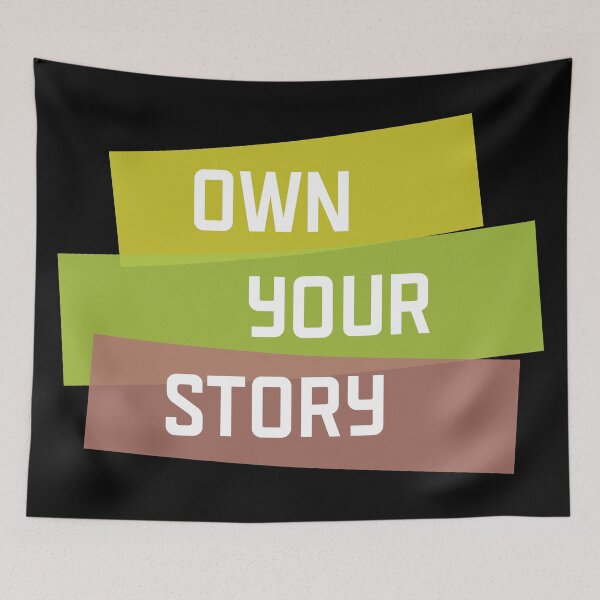 Item preview, Own Your Story | Yellow Green | Black designed and sold by Wintre2.