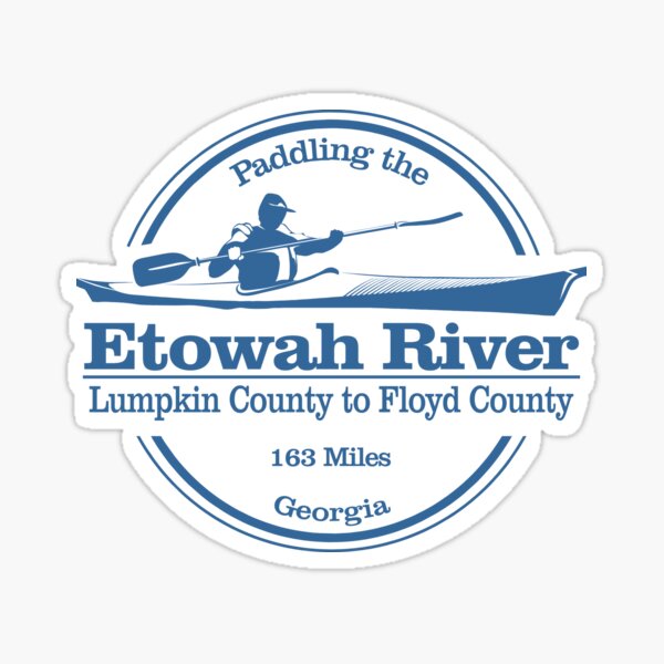 Item preview, Etowah River Water Trail (SK) designed and sold by curranmorgan.