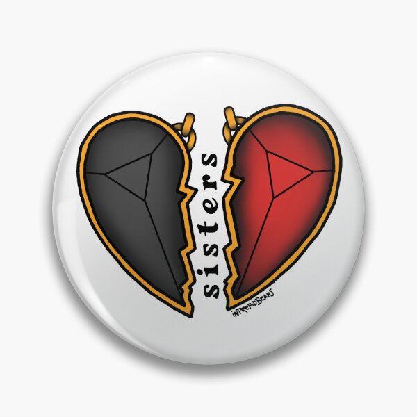 Item preview, “Sisters” Flash Tattoo designed and sold by IntrepidBeans.