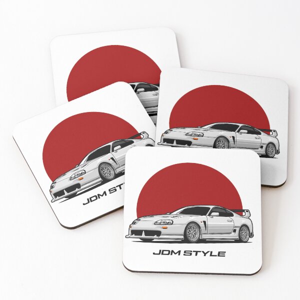 Item preview, JDM Style Toyota Supra White designed and sold by vektoranda.