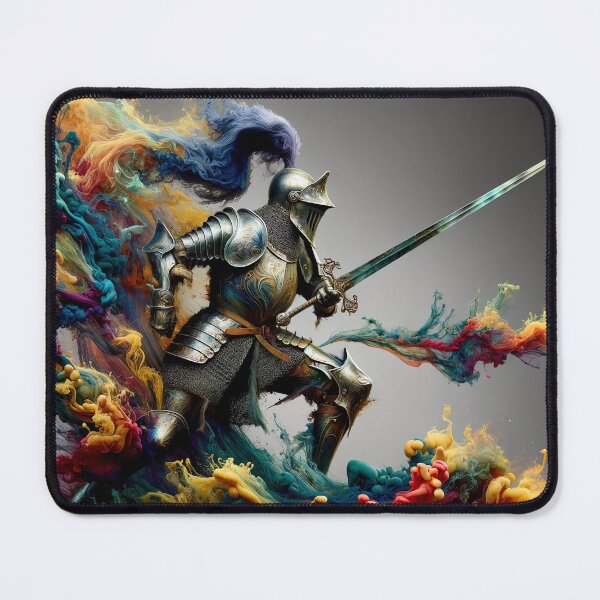 Item preview, Medieval Knight's Valor - Dynamic Art - Artistic Imagination Collection designed and sold by BurrisGallery.