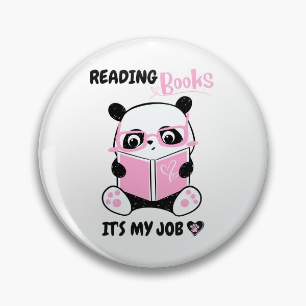 Item preview, Reading Lover Kawaii Panda  designed and sold by DrMerlin.