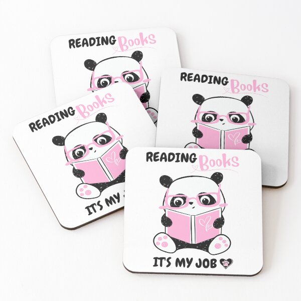 Item preview, Reading Lover Kawaii Panda  designed and sold by DrMerlin.