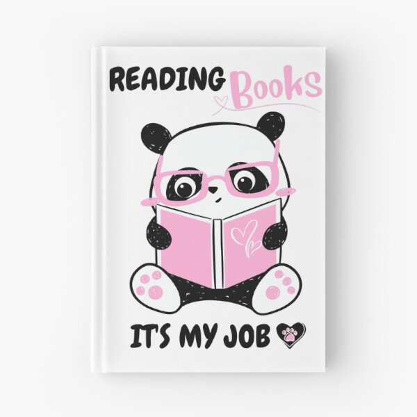 Item preview, Reading Lover Kawaii Panda  designed and sold by DrMerlin.