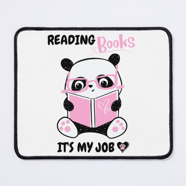 Item preview, Reading Lover Kawaii Panda designed and sold by DrMerlin.