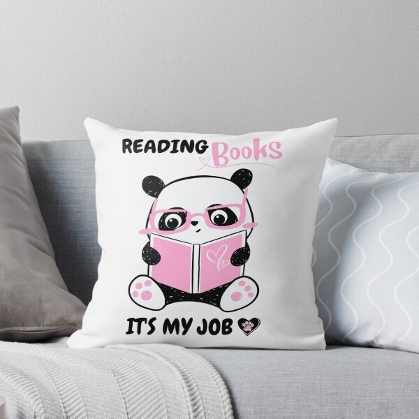 Item preview, Reading Lover Kawaii Panda  designed and sold by DrMerlin.