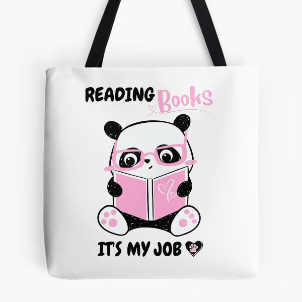 Item preview, Reading Lover Kawaii Panda  designed and sold by DrMerlin.