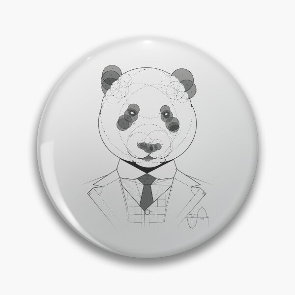 Item preview, Geometric Panda designed and sold by yurilobo.