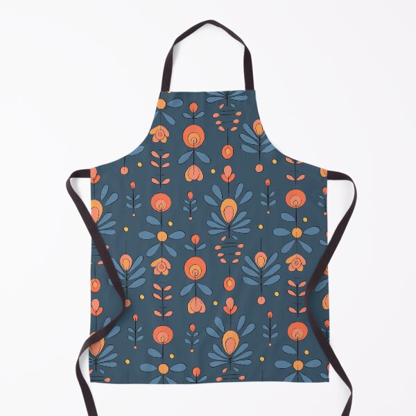 Item preview, minimal floral pattern, dark designed and sold by Sara Frane.