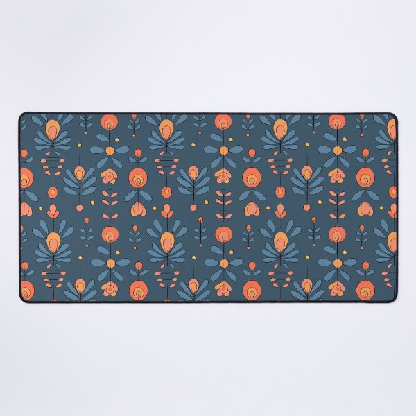 Item preview, minimal floral pattern, dark designed and sold by Sara Frane.