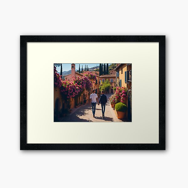Item preview, Sunlit Stroll in Saint-Tropez designed and sold by BlareBlare.
