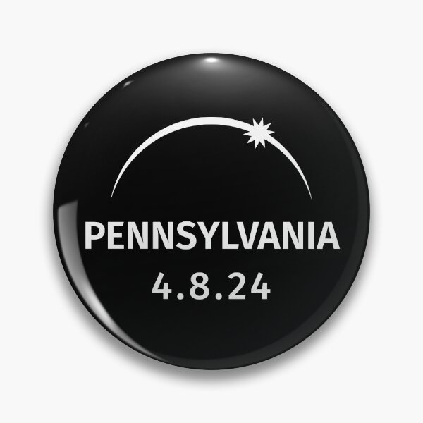 Artikelvorschau, 4.8.2024 Sonnenfinsternis Pennsylvania entworfen und verkauft von creativecurly.