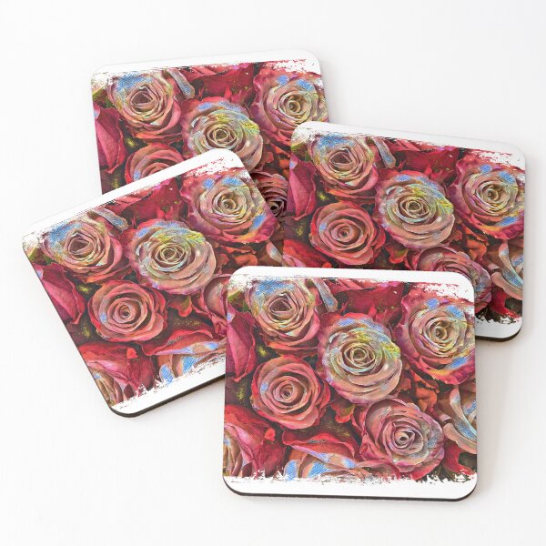 Item preview, Colorful Roses In A Grunge Style designed and sold by Heathermarie321.