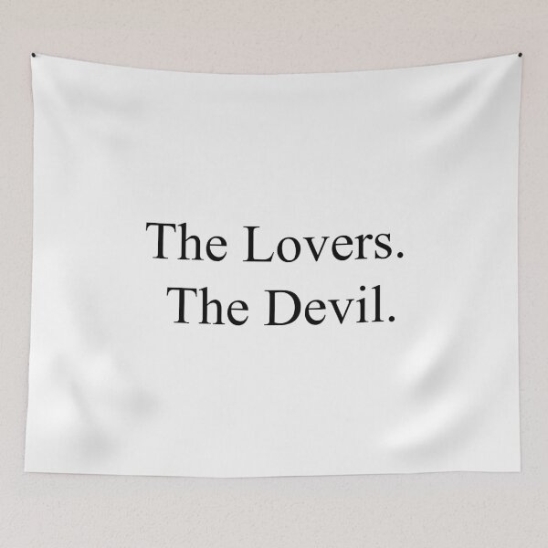 Item preview, The Lovers. The Devil. [Top Girly Teenager Quotes & Lyrics] designed and sold by ElderArt.