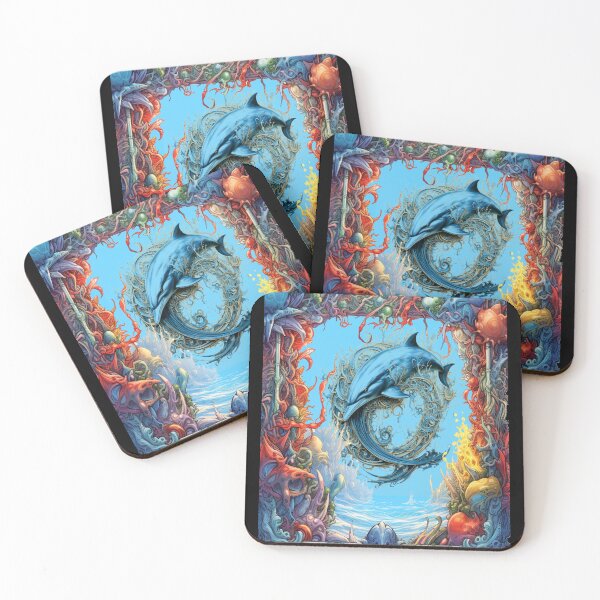Item preview, Awesome Dolphin Print designed and sold by AtlantisApparel.