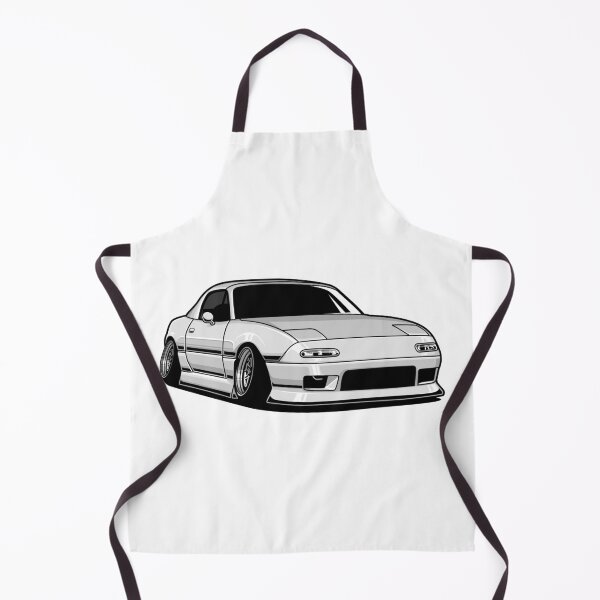 Aperçu de l'œuvre Mazda Miata White créée et vendue par vektoranda.