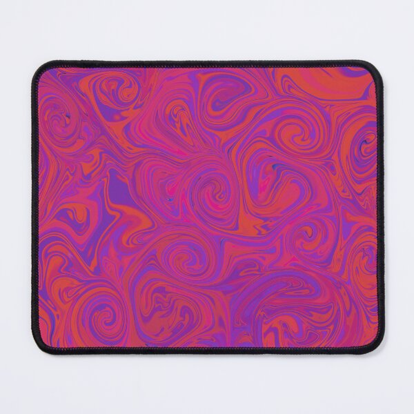 Item preview, Purple and Orange Swirls - Liquid Marble Art designed and sold by Victoria Rose.
