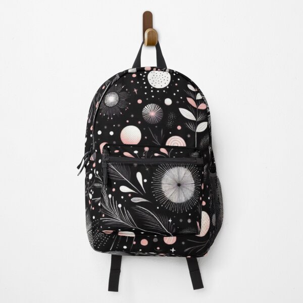 Item preview, Polka Bloom Noir designed and sold by LyssasMindArt.