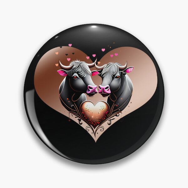 Item preview, Bull hearts in love Camargue designed and sold by Astralia.