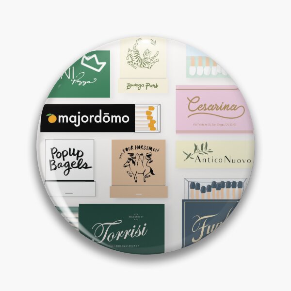 Item preview, Los Angeles New York City Restaurants Matchbooks Foodie Food designed and sold by Kelsey Yin.