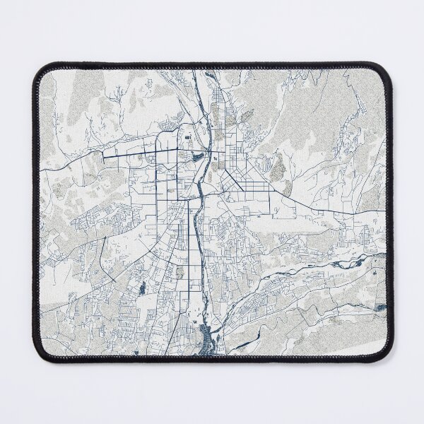 Item preview, Dushanbe City Map of Tajikistan - Coastal designed and sold by deMAP.