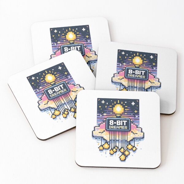 Item preview, Pixelated Lights: 8-Bit Dreamer designed and sold by Dungeon-Depot.