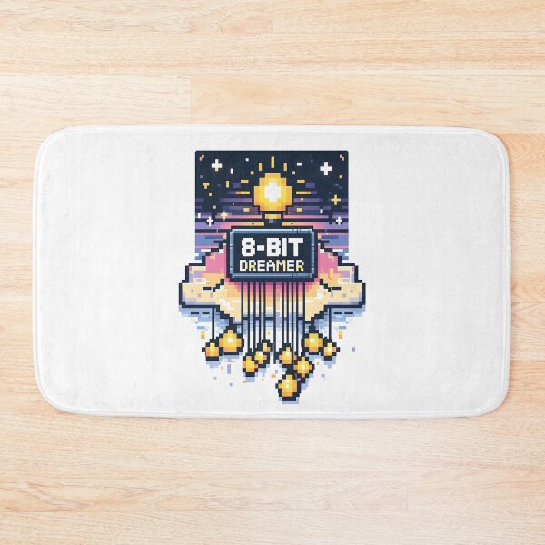 Item preview, Pixelated Lights: 8-Bit Dreamer designed and sold by Dungeon-Depot.