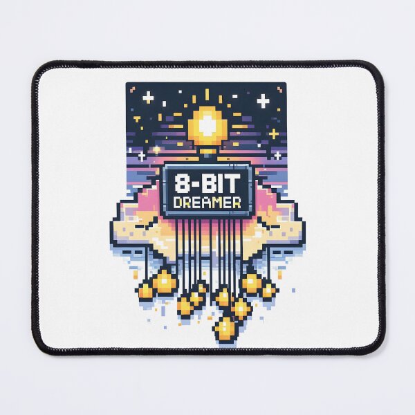 Item preview, Pixelated Lights: 8-Bit Dreamer designed and sold by Dungeon-Depot.