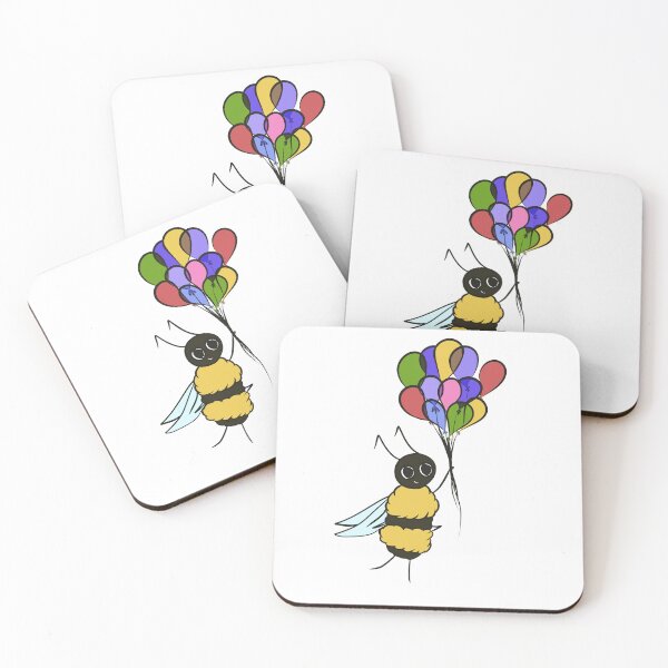 Item preview, Bee Holding lots of Balloons  designed and sold by StellaBlue-37.