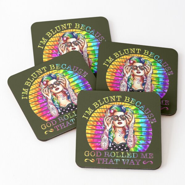 Item preview, I'm Blunt Because God Rolled Me That Way designed and sold by Vicky021.