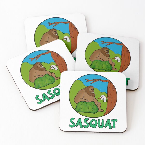 Item preview, Sasquat: Does Sasquatch Poop in the Woods? designed and sold by CoastalCaptures.