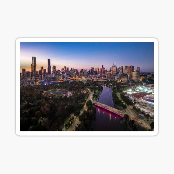 Item preview, Melbourne Twilight designed and sold by IanKnightPhoto.